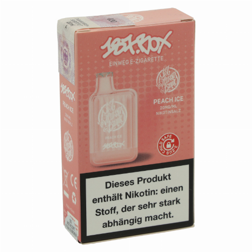 187 Strassenbande Box Peach Ice Einweg E-Zigarette 20mg