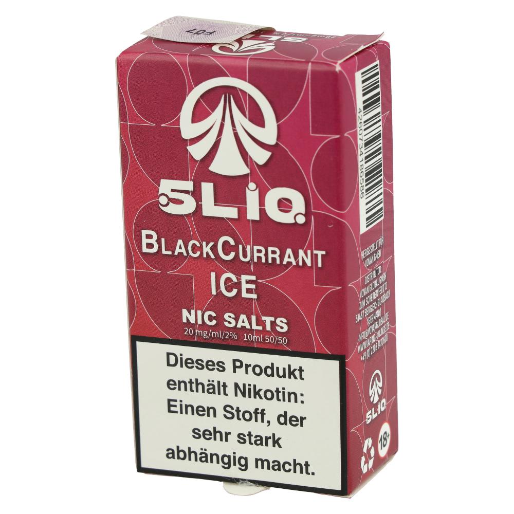 5LIQ Blackcurrant Ice Nikotinsalzliquid 10ml 20mg