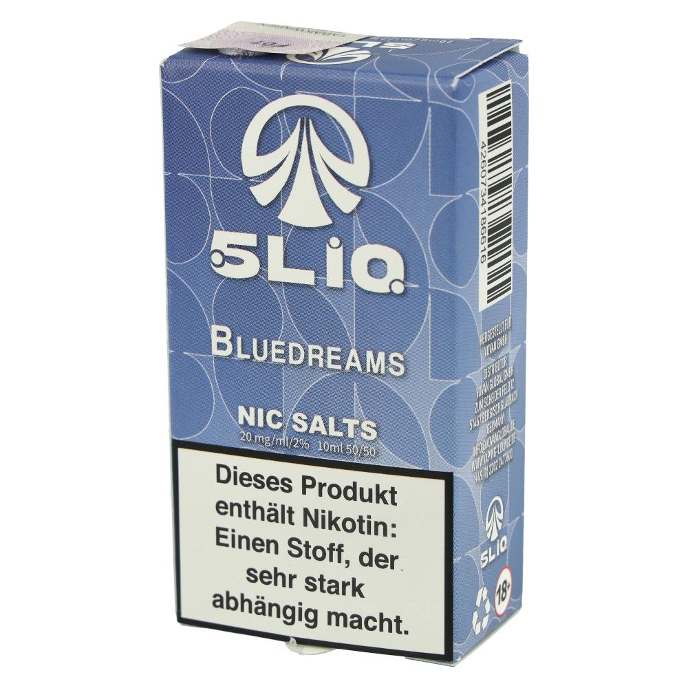 5LIQ Bluedreams Blueberry Nikotinsalzliquid 10ml 20mg