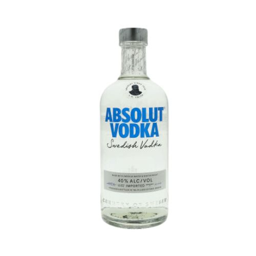 Absolut Vodka Blue 40 % Alkohol Glasflasche