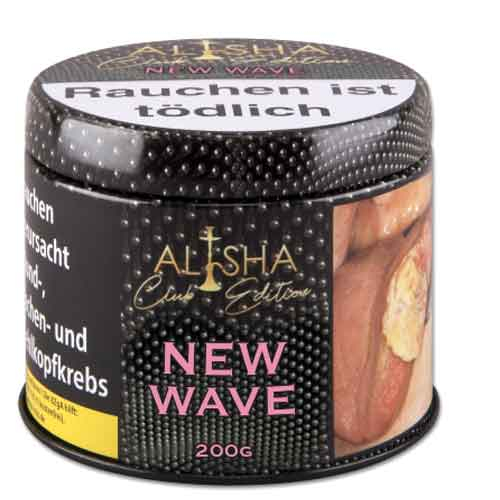 Alisha Shisha Tabak Club Edition New Wave (Pfirsich & Zitrusfrüchte) 200g