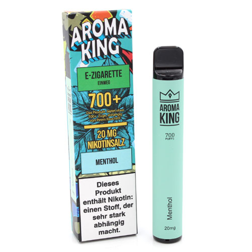 AROMA KING 700+ Menthol Einweg E-Shisha 20mg Nikotinsalz