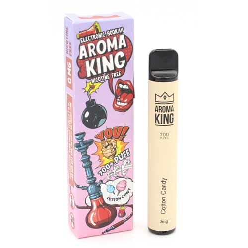 Aroma King Cotton Candy Einweg e-Shisha ohne Nikotin ca. 700 Züge