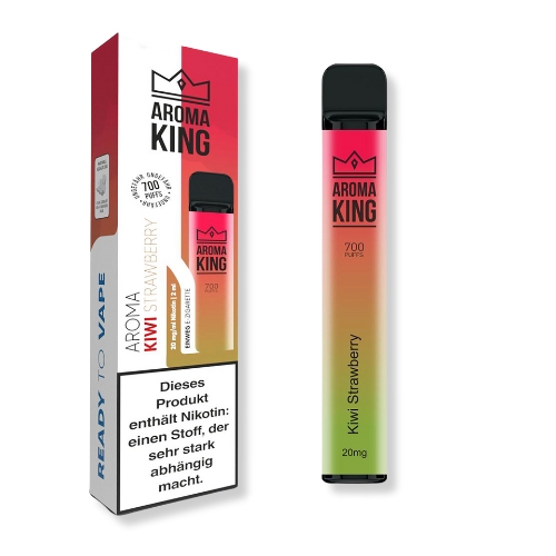 Aroma King Einweg E-Zigarette Kiwi Strawberry 20mg