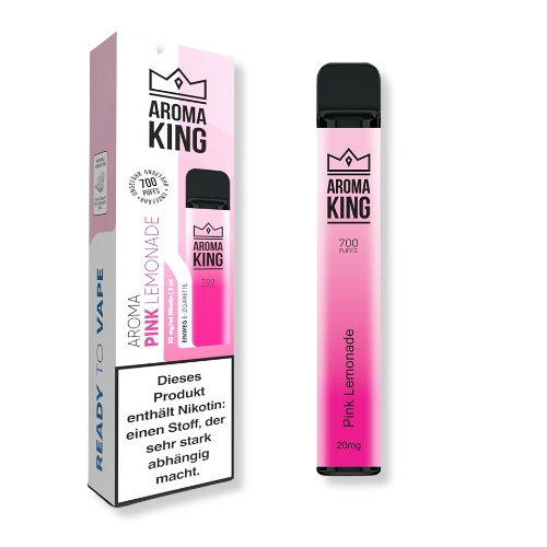 Aroma King Einweg E-Zigarette Pink Lemonade 20mg