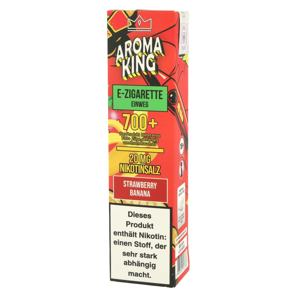 Aroma King Einweg E-Zigarette Strawberry Banana 20mg