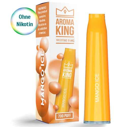 Aroma King Pyramide 700 Mango Ice E-Shisha 0mg Nikotin