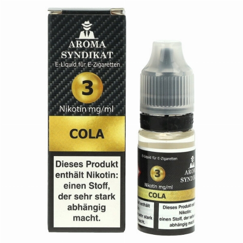 AROMA SYNDIKAT Cola Liquid 10 ml 3mg