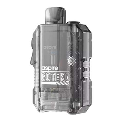 Aspire GoTek X E-Zigaretten Kit Transparent-Schwarz