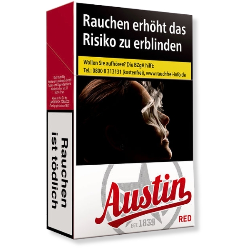 Austin Red Zigaretten L (10x20)