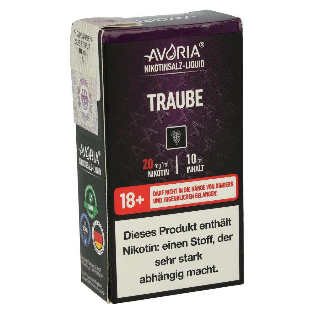 Avoria Nikotinsalz Liquid Traube 20mg