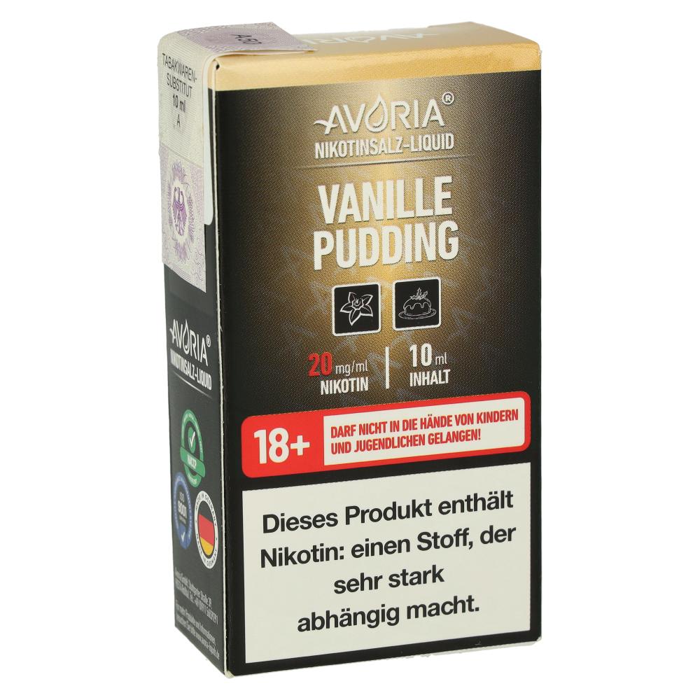 Avoria Nikotinsalz Liquid Vanille Pudding 20mg