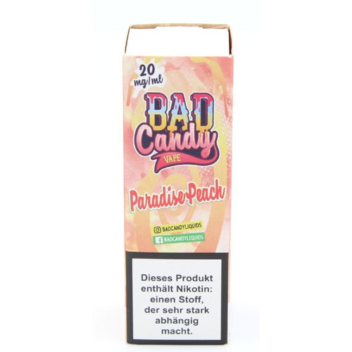 Bad Candy Paradise Peach 20mg e-Liquid