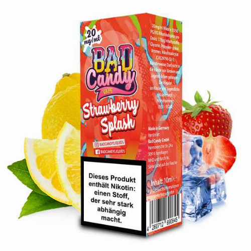 Bad Candy Strawberry Splash 20mg e-Liquid