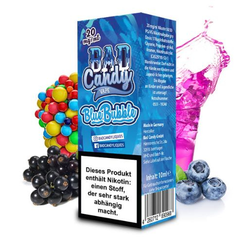BAD Candy Blue Bubble 10mg Nic Salt Liquid