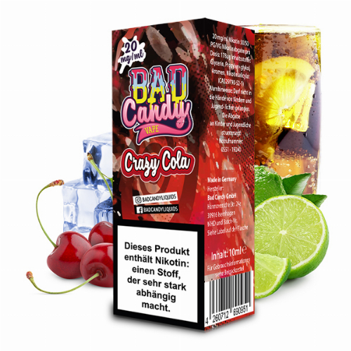 Bad Candy Nikotinsalz Liquid Crazy Cola 20mg