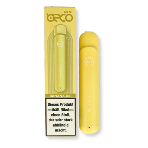 Beco Mate Einweg E-Zigarette Banana Ice 20mg
