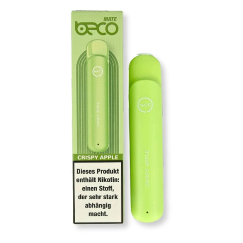 Beco Mate Einweg E-Zigarette Crispy Apple 20mg