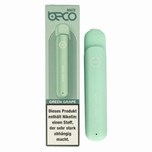 Beco Mate Einweg E-Zigarette Green Grape 20mg