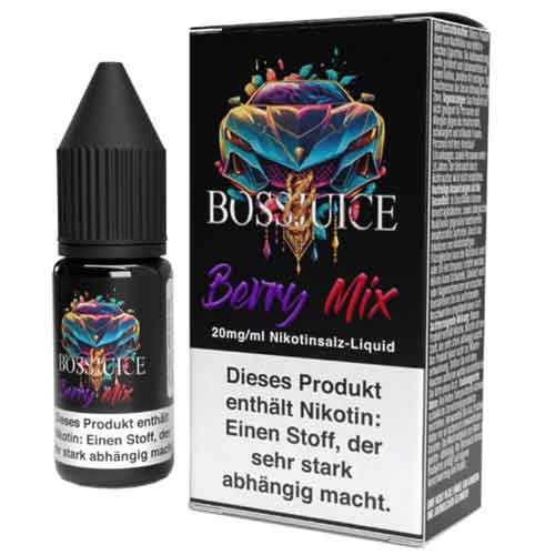 Boss Juice Berry Mix Nikotinsalz Liquid 10ml 20mg