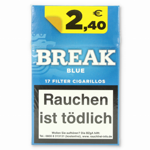 Break Filterzigarillos Blue Fine Flavour  (1x17)