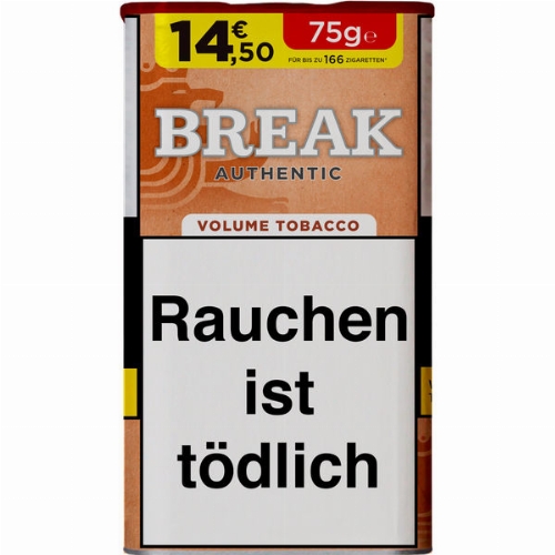 Break Tabak Authentic 65g Dose Volumentabak