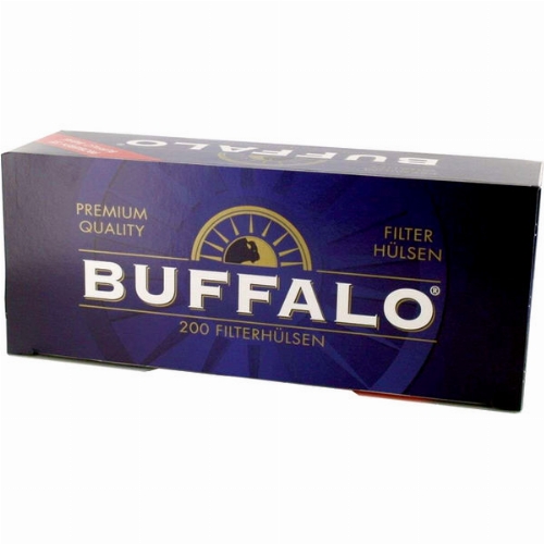 Buffalo Zigarettenhülsen 200 Stück