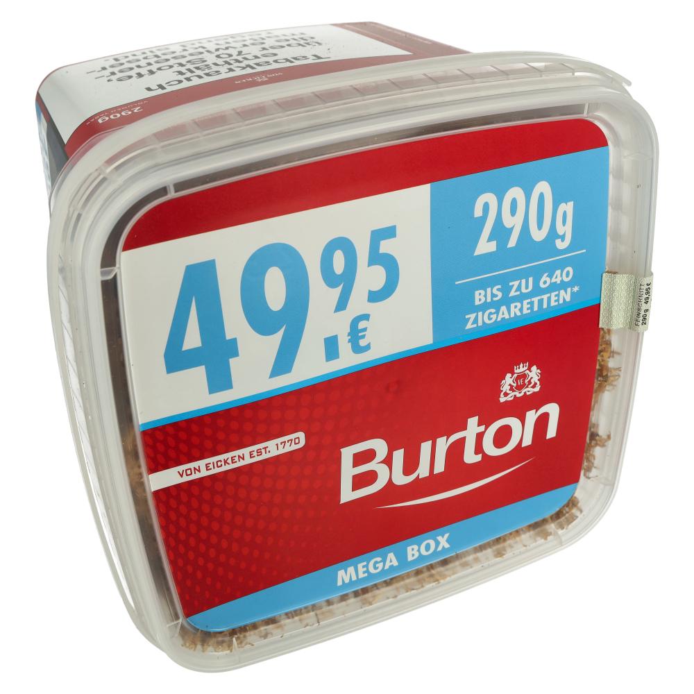 Burton Tabak Rot XXXL 290g Mega Box Volumentabak
