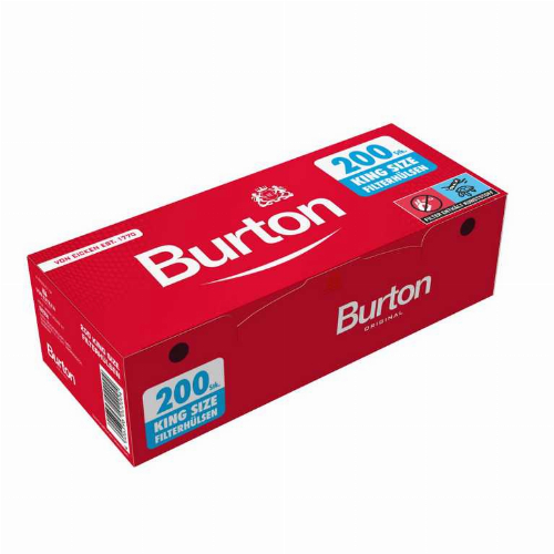 Burton Zigarettenhülsen 200 Stück