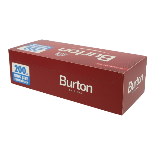 Burton Zigarettenhülsen 200 Stück