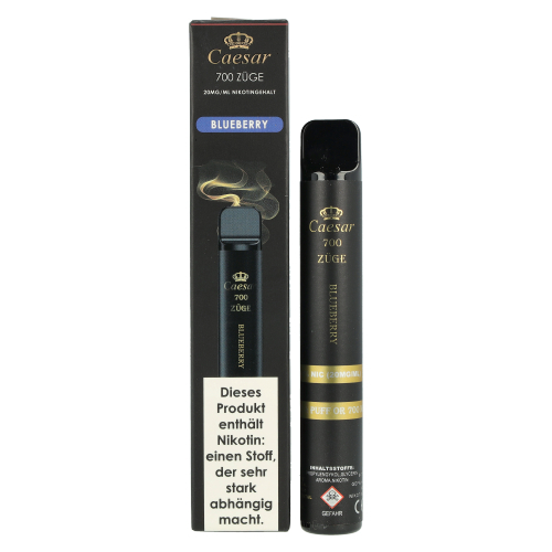 Caesar Blueberry Einweg E-Zigarette 20mg
