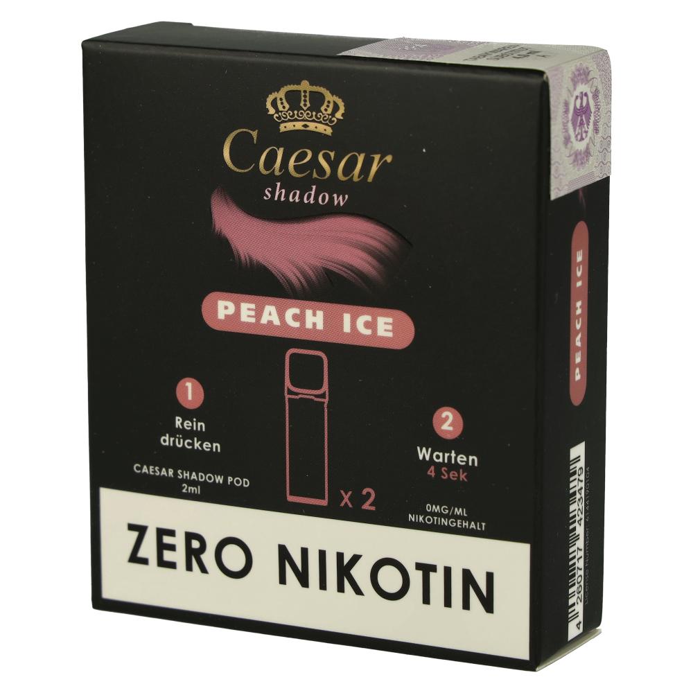 Caesar Shadow Pods Peach Ice 2x2ml Nikotinfrei