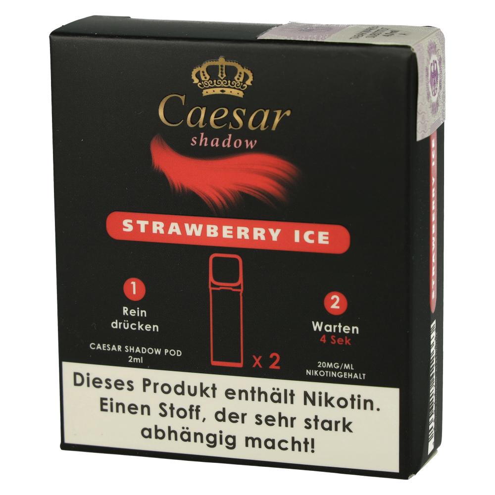 Caesar Shadow Pods Strawberry Ice 2x2ml 20mg