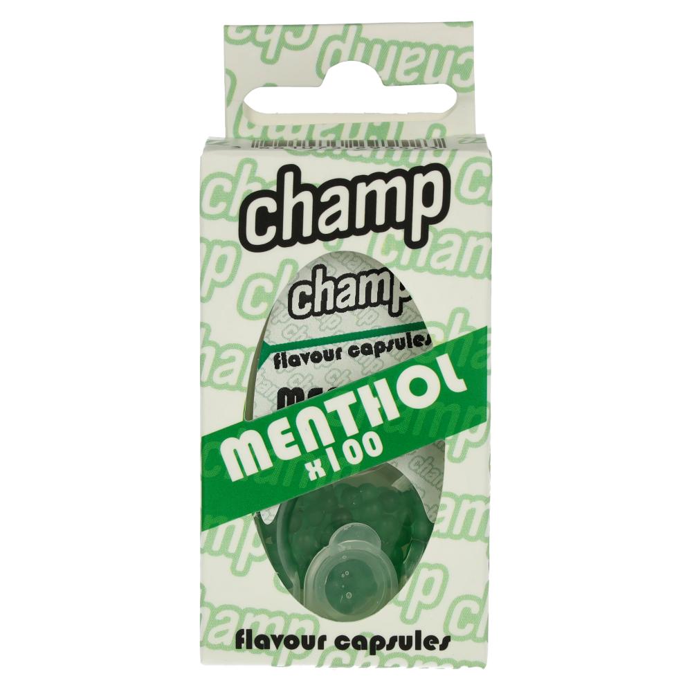 Champ Menthol Aromakapseln 1x100 Stück mit Einführhilfe