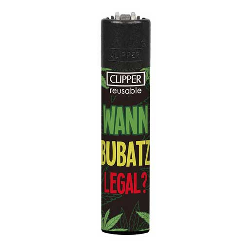Clipper Feuerzeug Bubatz 1v4 WANN BUBATZ LEGAL?