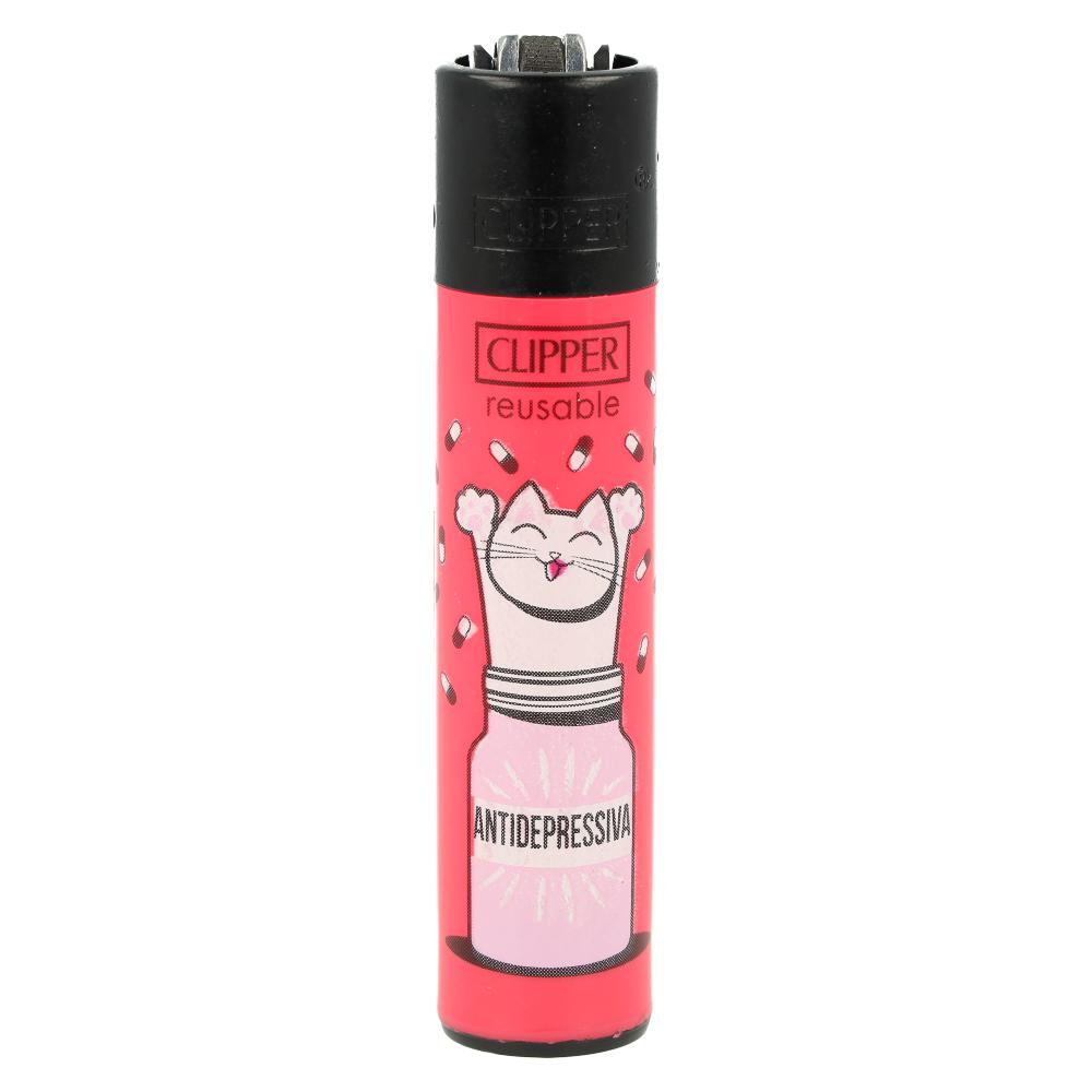 Clipper Feuerzeug Catz 2 1v4 Antidepressiva
