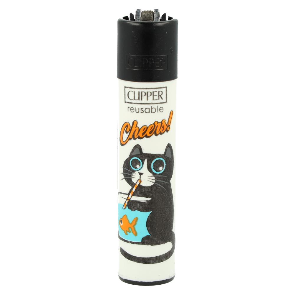 Clipper Feuerzeug Catz 2 2v4 Cheers!