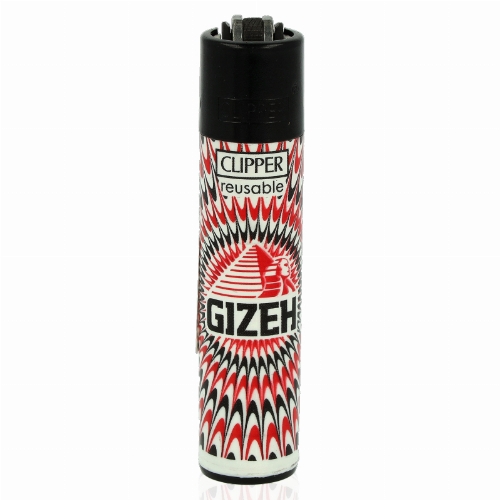 Clipper Feuerzeug Gizeh 8 - 3v4 Gizeh Logo