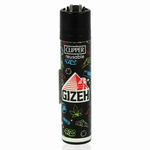 Clipper Feuerzeug Gizeh 8 - 4v4 Gizeh Logo