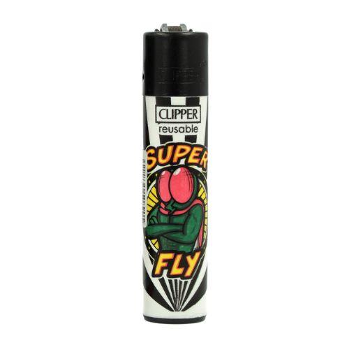 Clipper Feuerzeug Insect World 2 Super Fly 4v4