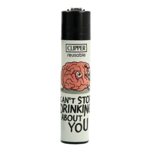 Clipper Feuerzeug Mixed Feelings 4v4 CAN´T STOP DRINKING ABOUT YOU