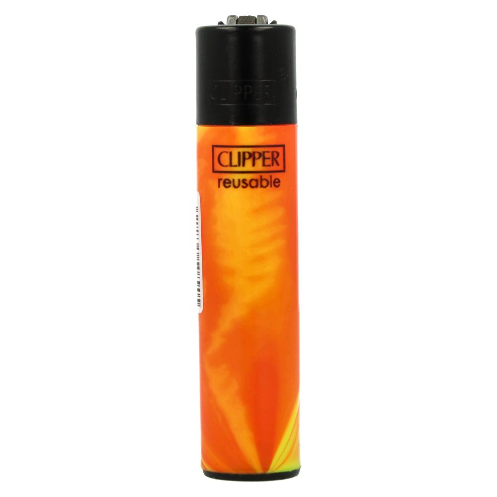 Clipper Feuerzeug Nebula Mix 2 2v4 Orange-Gelb