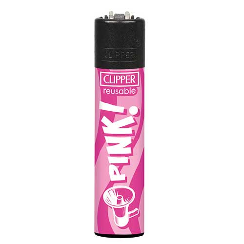 Clipper Feuerzeug Pink Power 2v4 PINK!