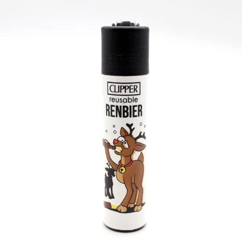 Clipper Feuerzeug Rentiere 2 1v4