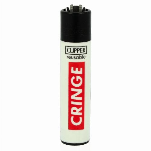 Clipper Feuerzeug Slogan 47 - 2v8 CRINGE
