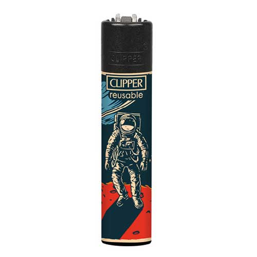 Clipper Feuerzeug Space 1v4 Astronaut