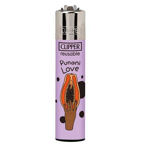 Clipper Feuerzeug Viva la Vulva 4v4 Punani Love