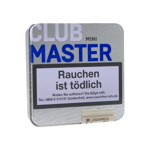 Clubmaster Zigarillos Blue Mini ohne Filter