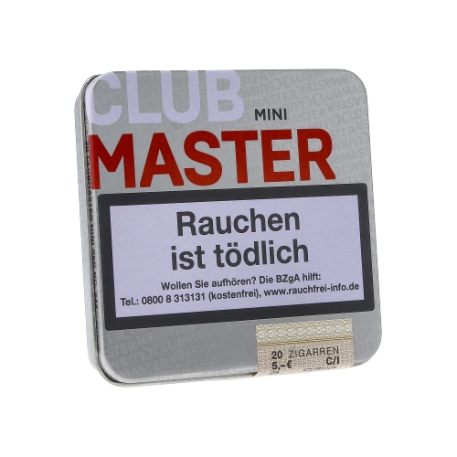 Clubmaster Mini Red ohne Filter Zigarillos