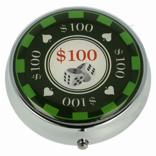 Cool Taschenaschenbecher Casino 100 Würfel Rund